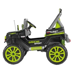 Gaucho Sport. Divertimento Esagerato Anche Sullo Sterrato! Fuoristrada Elettrico Per Bambini A 2 Posti. Dai 3 Anni, 12 V Peg Perego