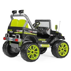 Gaucho Sport. Divertimento Esagerato Anche Sullo Sterrato! Fuoristrada Elettrico Per Bambini A 2 Posti. Dai 3 Anni, 12 V Peg Perego