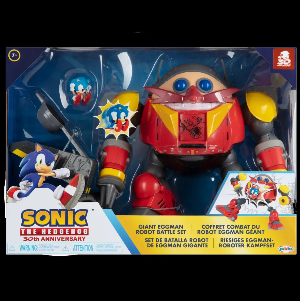 Giant Eggman Robot Battle Set