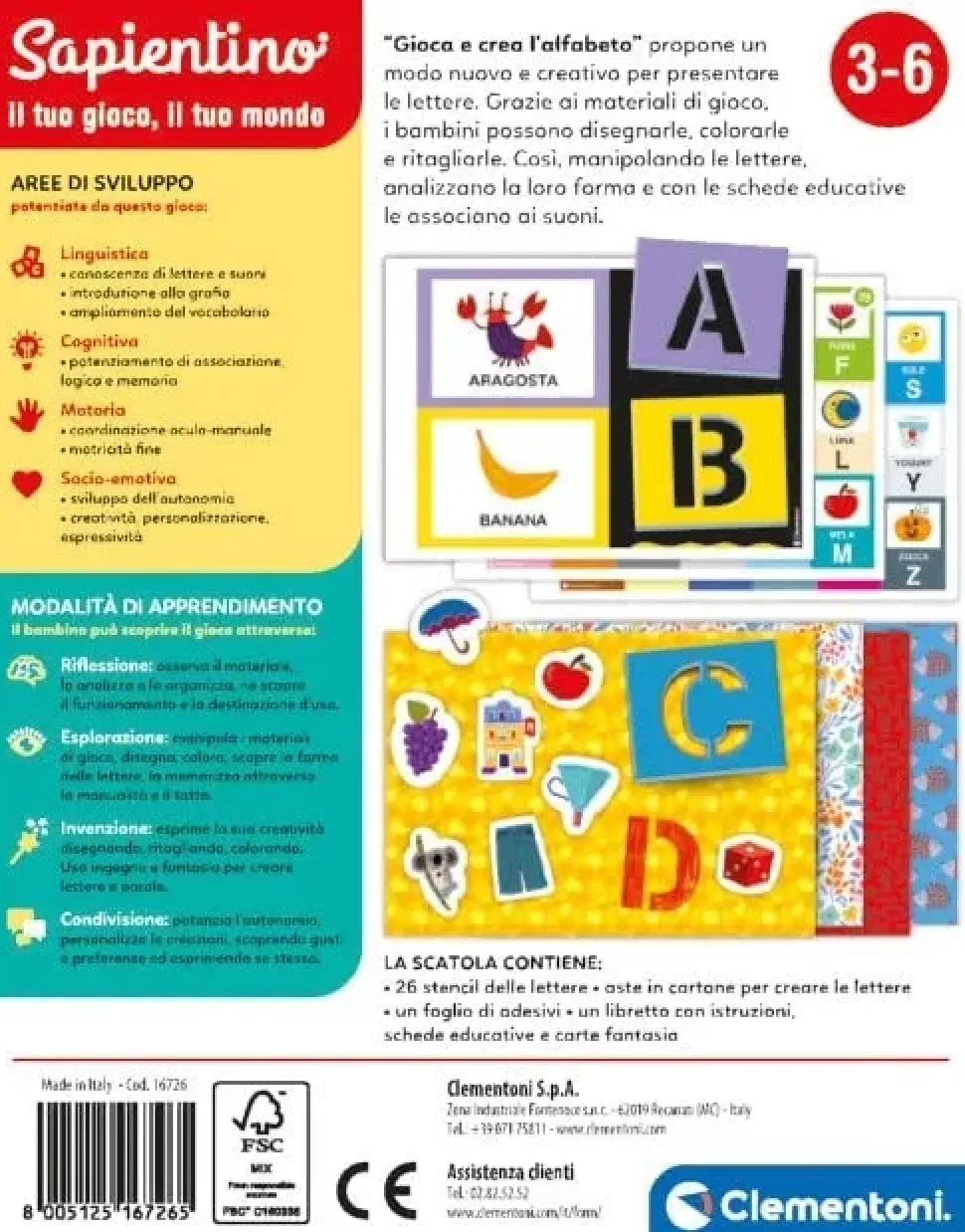 Gioca E Crea L'Alfabeto