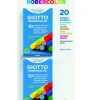 Giotto Gessetti Tondi Colorati Astuccio Con Doppia Confezione ( 2 X 10 Pz)