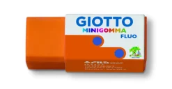Giotto Mini Gomma Fluo Confezione 5 Minigomme Colori Fluo