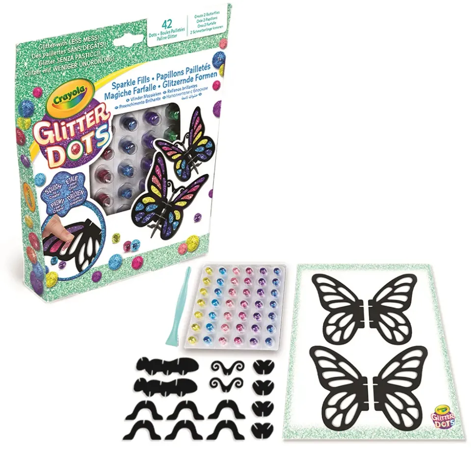 Glitter Dots Magiche Farfalle