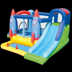 Gonfiabile Con Scivolo Spazio