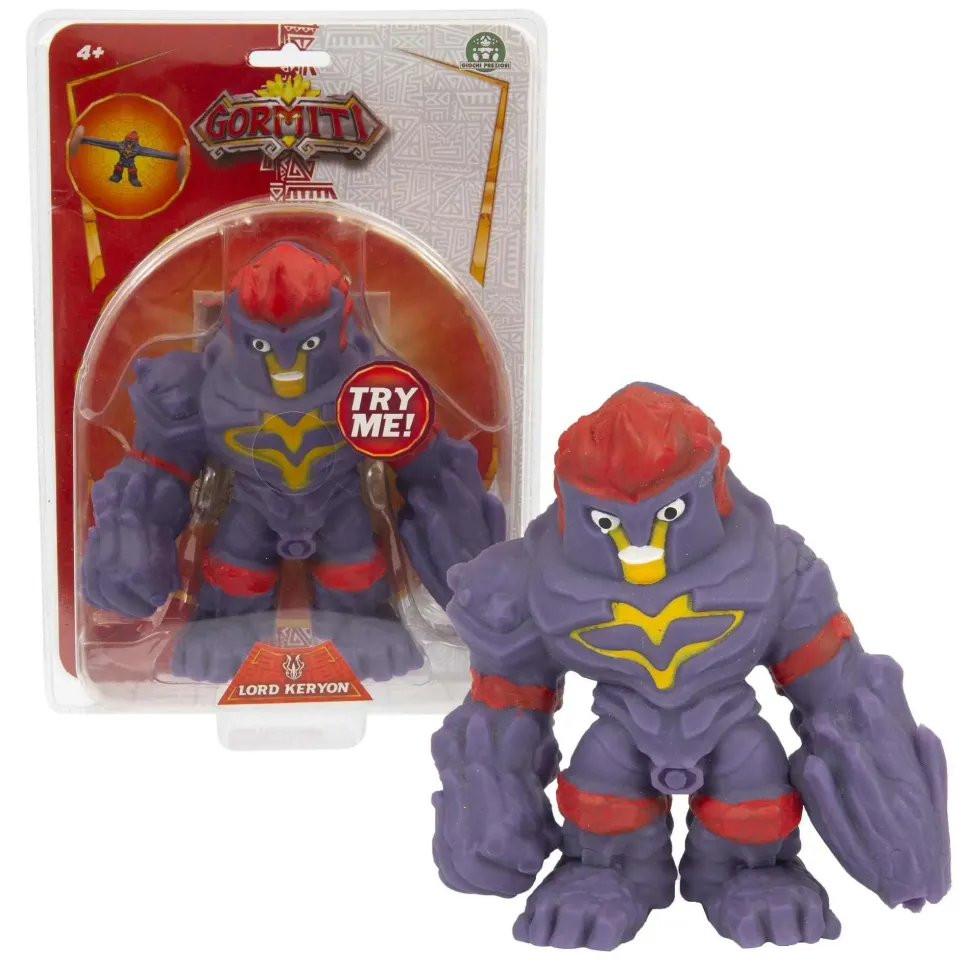 Gormiti Alpha Lord Keryon, Personaggi Allungabili Fino A 3 Volte La Loro Dimensione, Alti 14 Cm