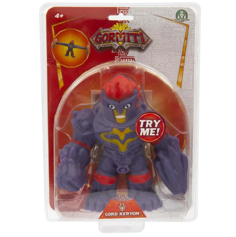 Gormiti Alpha Lord Keryon, Personaggi Allungabili Fino A 3 Volte La Loro Dimensione, Alti 14 Cm