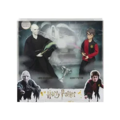 Harry Potter Confezione Con 2 Personaggi, Bambola Di Voldemort E Harry Potter, Con Coppa Tre Maghi E Accessori