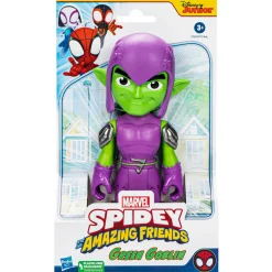 Hasbro Marvel Spidey E I Suoi Fantastici Amici, Action Figure Di Green Goblin Di Grandi Dimensioni, Giocattoli Per Eta Prescolare