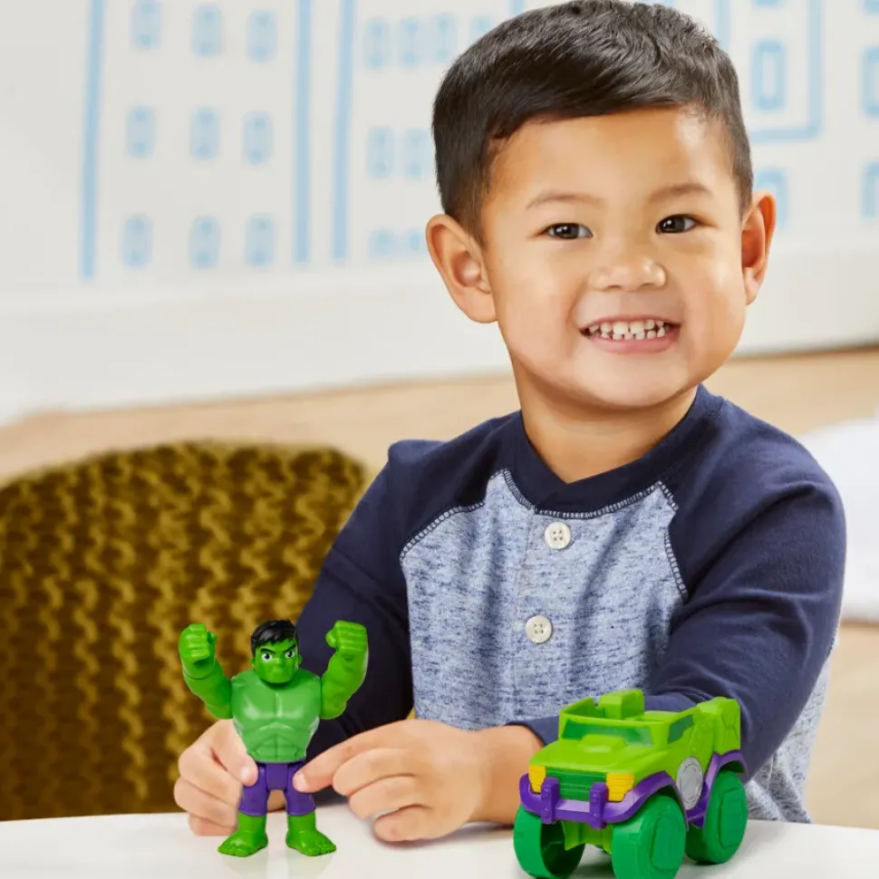 Hasbro Marvel Spidey E I Suoi Fantastici Amici, Action Figure Con Vicolo, Per Bambini Dai 3 Anni In Su