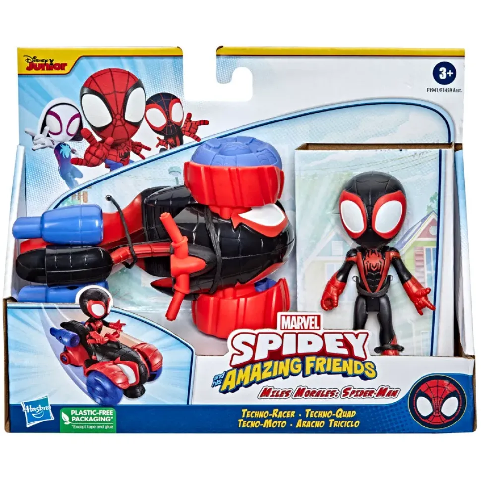 Hasbro Marvel Spidey E I Suoi Fantastici Amici, Action Figure Con Vicolo, Per Bambini Dai 3 Anni In Su