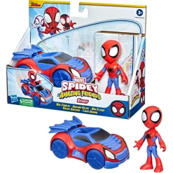 Hasbro Marvel Spidey E I Suoi Fantastici Amici, Action Figure Con Vicolo, Per Bambini Dai 3 Anni In Su