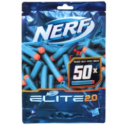 Hasbro Nerf Elite 2.0 Confezione Ricarica 50 Dardi Elite 2.0 Ufficiali, Compatibile Con Tutti I Blaster Nerf Elite