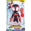 Hasbro Spidey E I Suoi Fantastici Amici Mega Miles Morales, Action Figure Da 22,5 Cm, Dai 3 Anni In Su