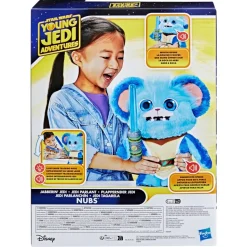Hasbro Star Wars Young Jedi Adventures, Nubs Jedi Chiacchierone, Peluche Elettronico Di Star Wars, Giocattoli Per Eta Prescolare