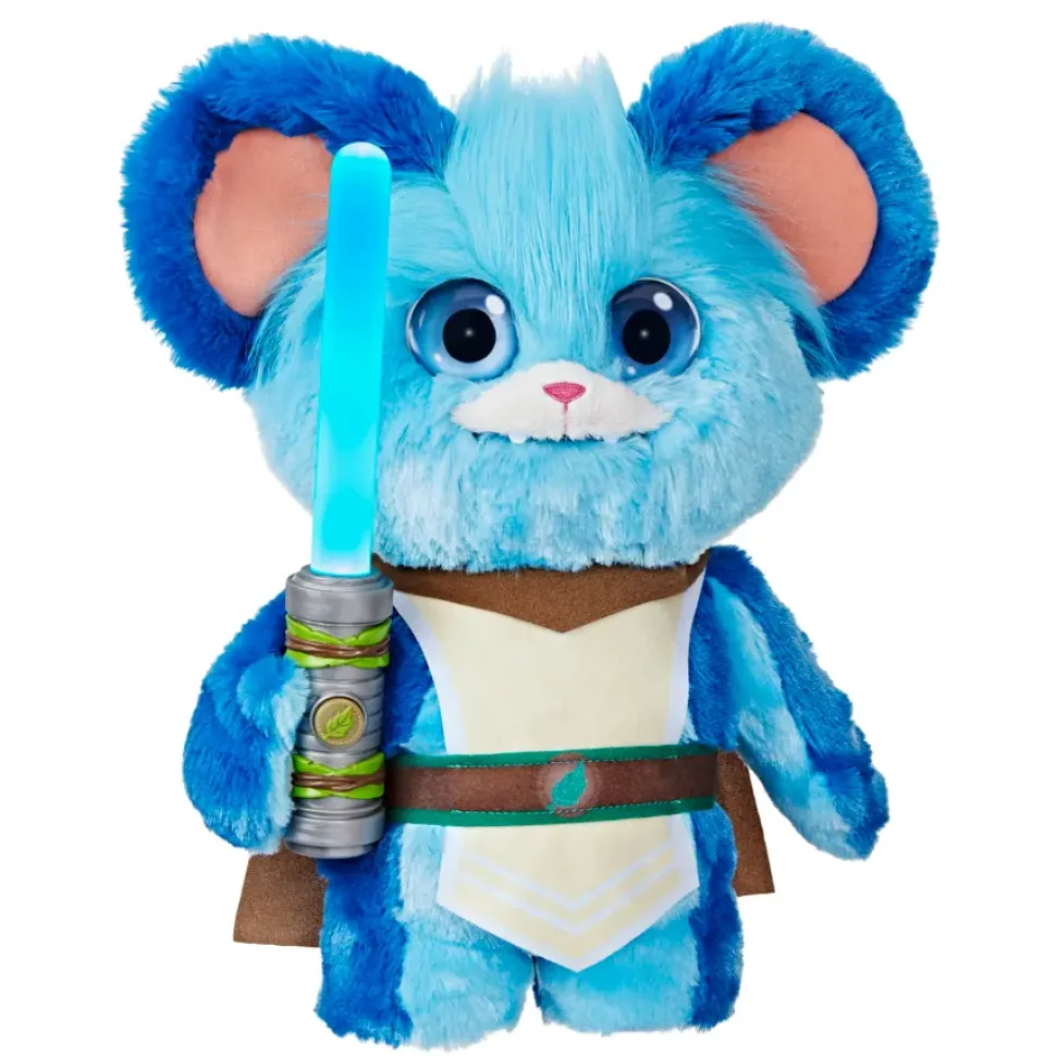 Hasbro Star Wars Young Jedi Adventures, Nubs Jedi Chiacchierone, Peluche Elettronico Di Star Wars, Giocattoli Per Eta Prescolare