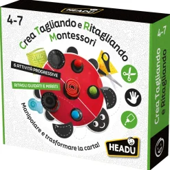 Headu Crea Tagliando E Ritagliando Montessori