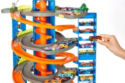 Hot Wheels City Playset Mega Garage Twist Con 1 Veicolo 1:64