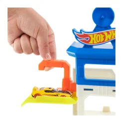 Hot Wheels City Set Super Squalo Playset Con 1 Macchinina Hot Wheels, Pista A Tema Nemesi, Si Collega Ad Altri Playset, Giocattolo Per Bambini Dai 4 Anni In Su