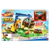 Hot Wheels Monster Trucks Sfida Demolizione Del Carico Rhinomite, Playset Arena Degli Scontri Con Truck Rhinomite
