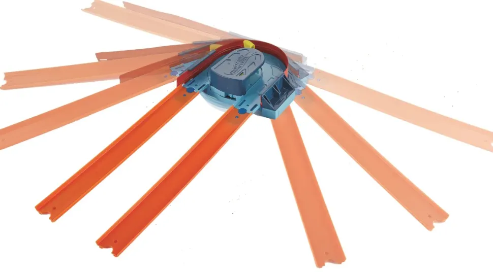 Hot Wheels Track Builder Unlimited Assortimento Di 7 Set Diversi E Macchinina Inclusa, 4+Anni