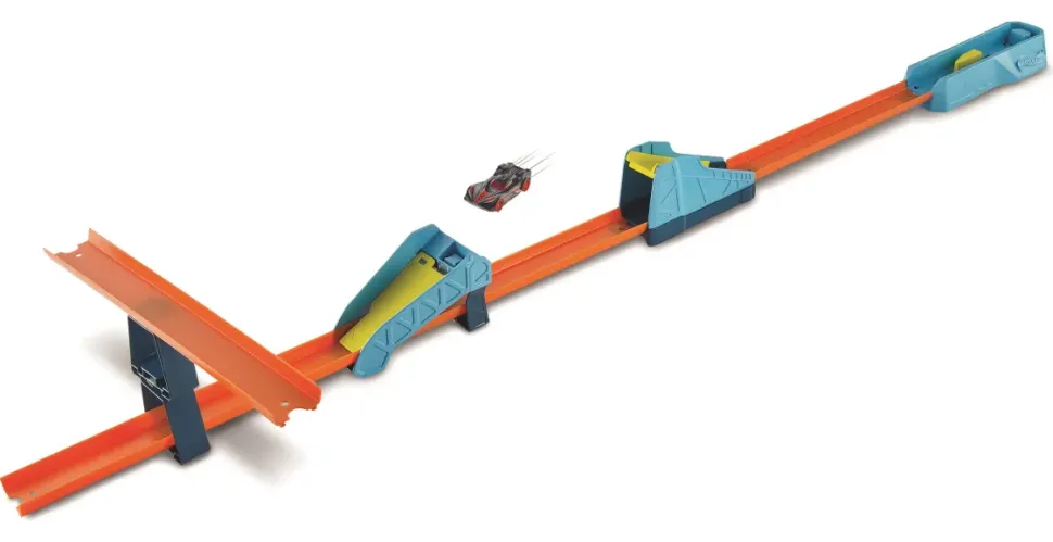 Hot Wheels Track Builder Unlimited Assortimento Di 7 Set Diversi E Macchinina Inclusa, 4+Anni