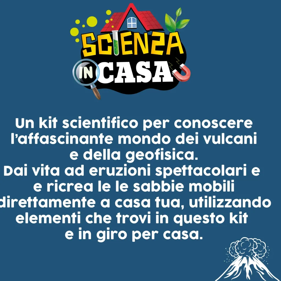 I'M A Genius Scienza In Casa Vulcanologia