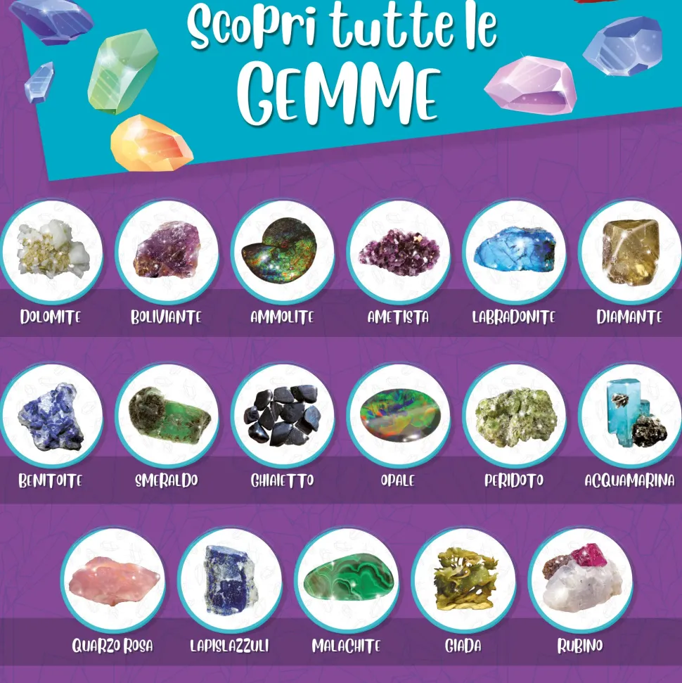 I'M A Genius Scienza Pocket Gemme Da Tutto Il Mondo