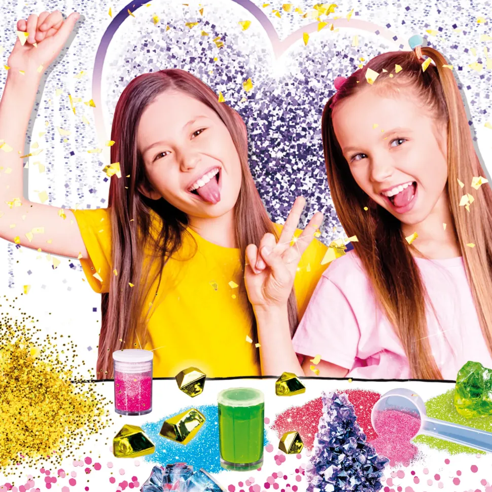 I'M A Genius Scienza Pocket Esperimenti Con Glitter