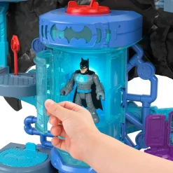 Imaginext Dc Super Friends Batcaverna Bat-Tech, Playset Di Batman Con Luci E Suoni; Per Bambini Da 3 A 8 Anni