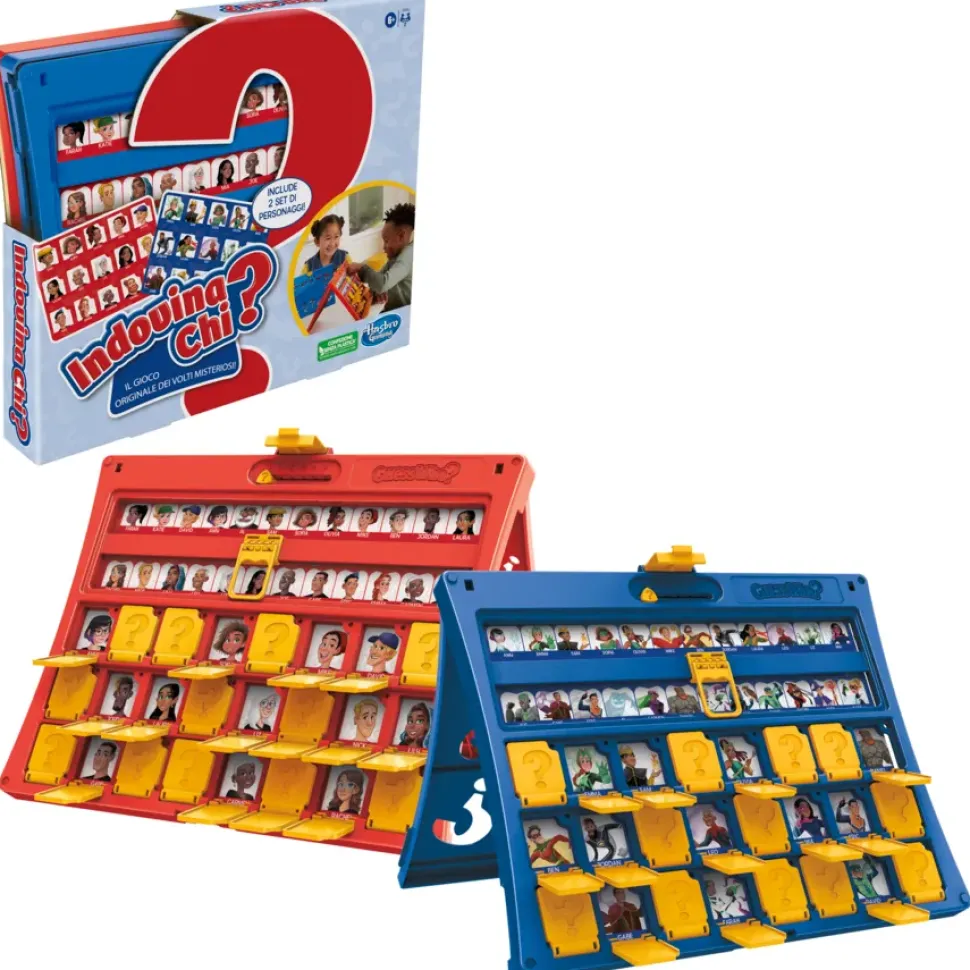 Indovina Chi?, L'Originale Gioco Di Ipotesi, Gioco Da Tavolo Per Bambini E Bambine Dai 6 Anni In Su, Per 2 Giocatori