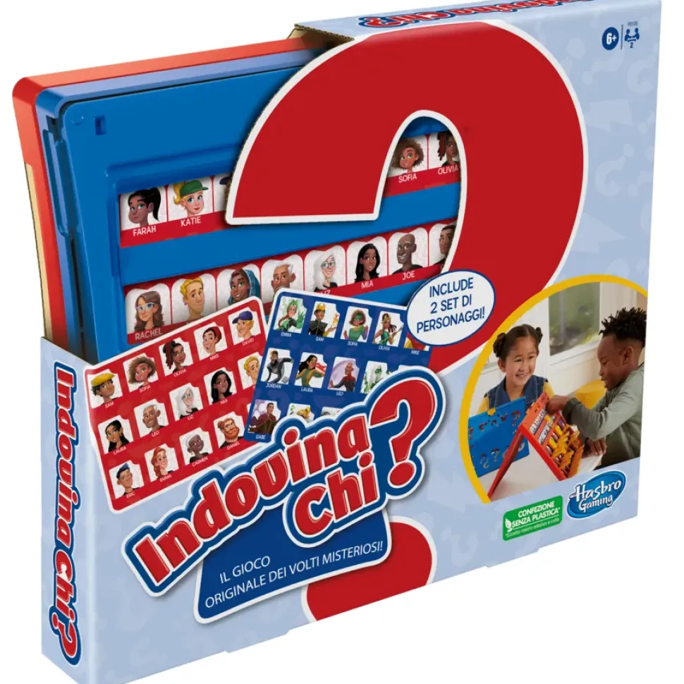 Indovina Chi?, L'Originale Gioco Di Ipotesi, Gioco Da Tavolo Per Bambini E Bambine Dai 6 Anni In Su, Per 2 Giocatori