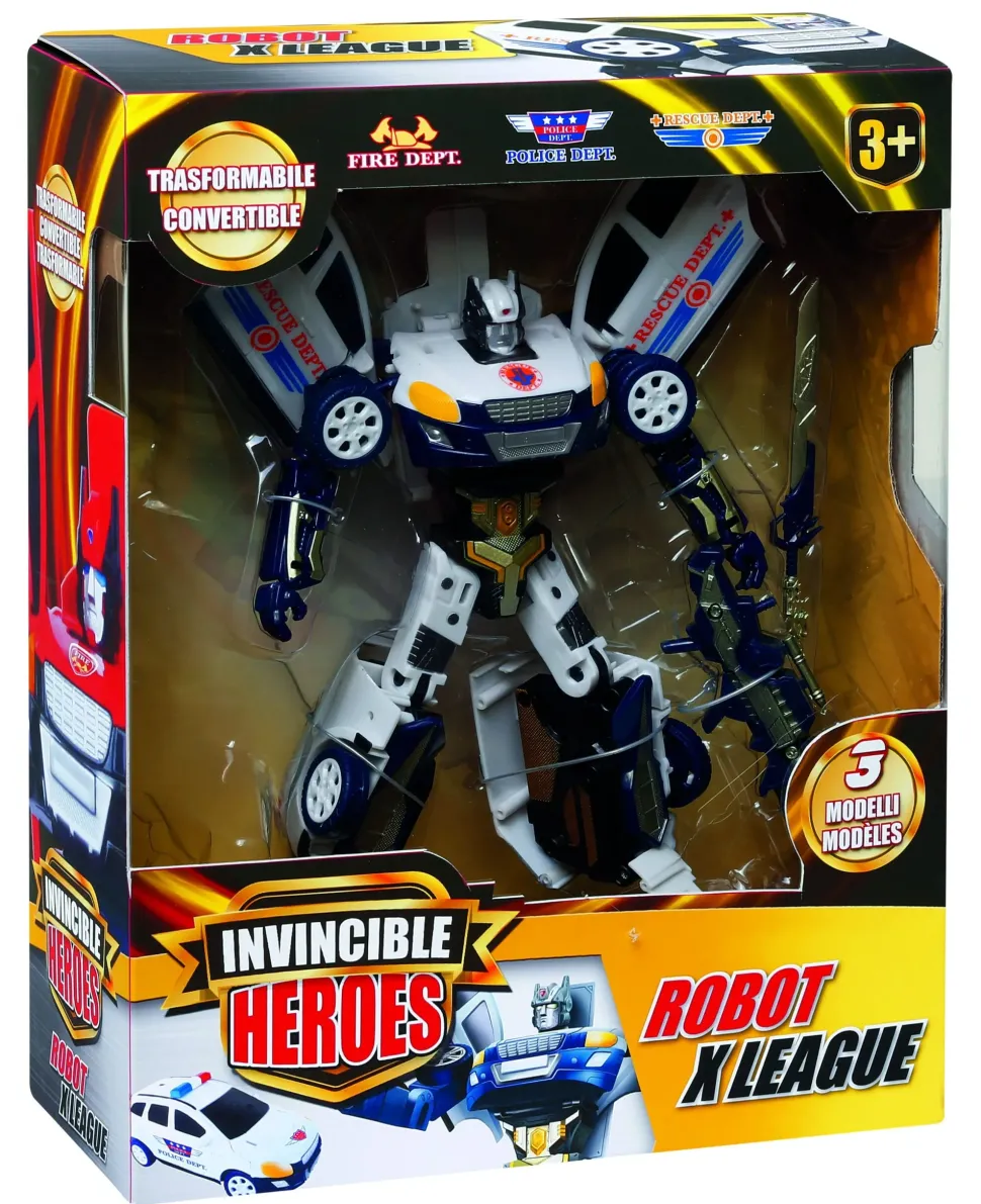 Invincible Heroes Robot Xleague