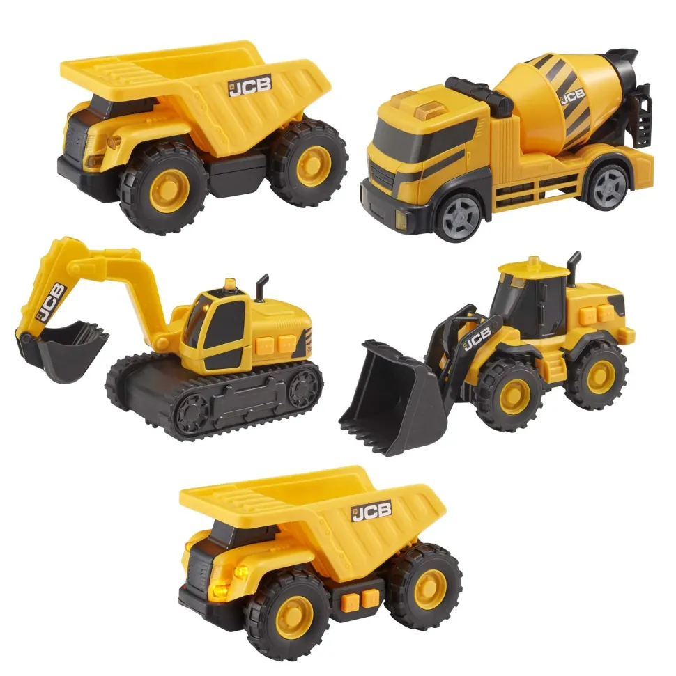 Jcb Construction Team 5Pcs