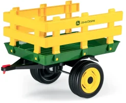 John Deer Stake-Side Trailer Peg Perego