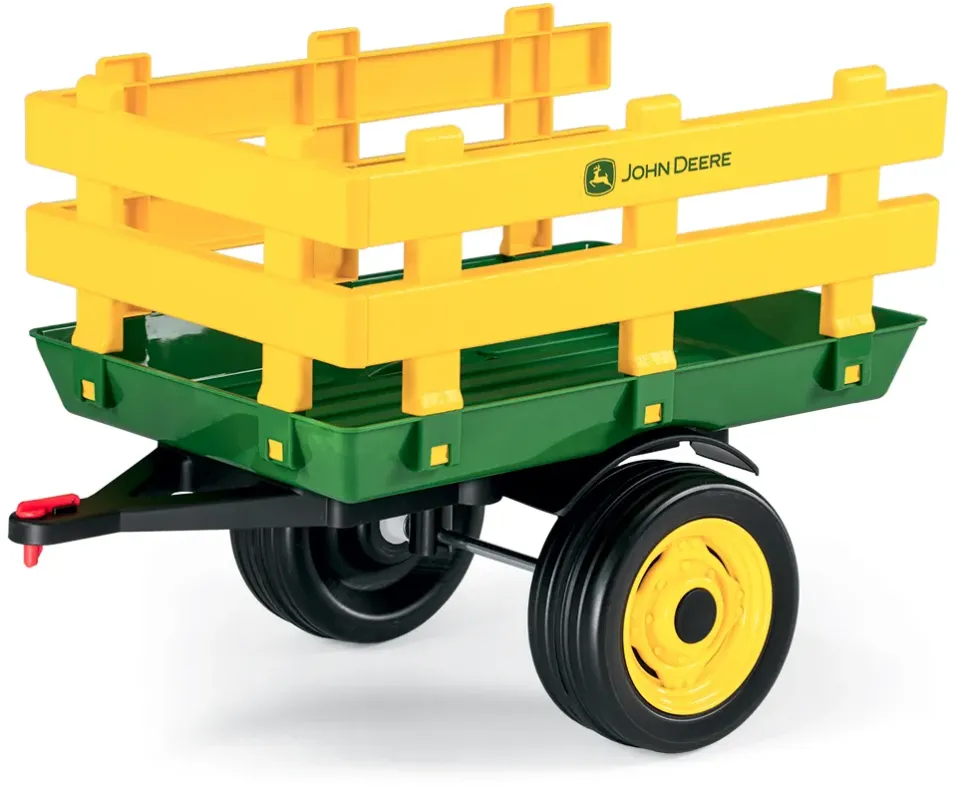John Deer Stake-Side Trailer Peg Perego