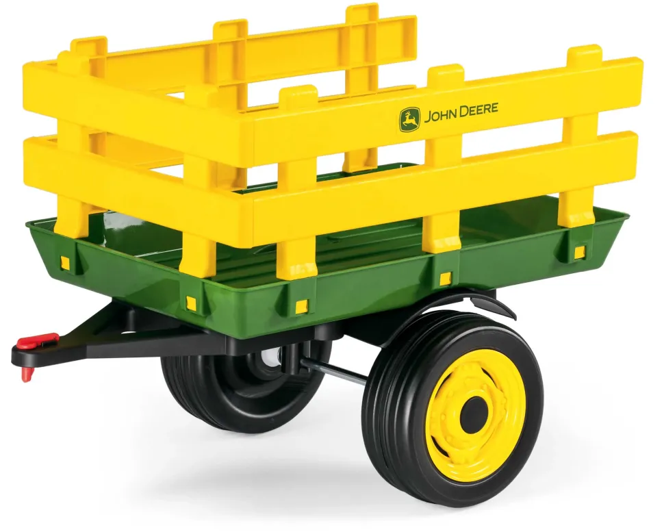 John Deer Stake-Side Trailer Peg Perego