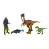 Jurassic Park Dott. Alan Grant Artiglio Tattico Set Di Personaggi Con 1 Action Figure, 2 Dinosauri E 6 Accessori