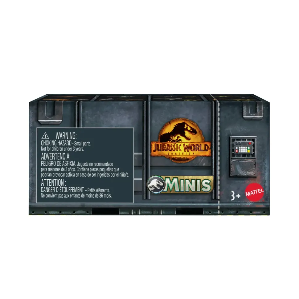 Jurassic World Mini Dino Assortimento, Mini Dinosauri Con 1 Punto Di Articolazione, Tutti Da Collezionare, Giocattolo Per Bambini, 3+ Anni, Gwp38