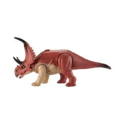 Jurassic World Ruggito Selvaggio, Diabloceratopo, Dinosauro Con Suoni E Mossa D'Attacco, Dimensioni Medie, Snodato E Con Gioco Digitale , Giocattolo Per Bambini, 4+ Anni, Hlp16