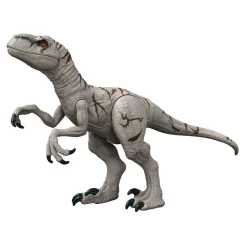 Jurassic World Super Colossal, Istinto Di Sopravvivenza Dinosauro Veloce Snodato, Giocattolo Per Bambini 4+ Anni, Hfr09