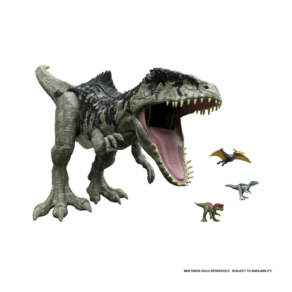 Jurassic World-Super Colossal Dinosauro Gigante Snodato, Giocattolo Per Bambini 4+ Anni, Gwd68