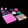 Kinetic Sand, Set Di Gioco Regno Degli Unicorni Con Vera Sabbia E 8 Attrezzi