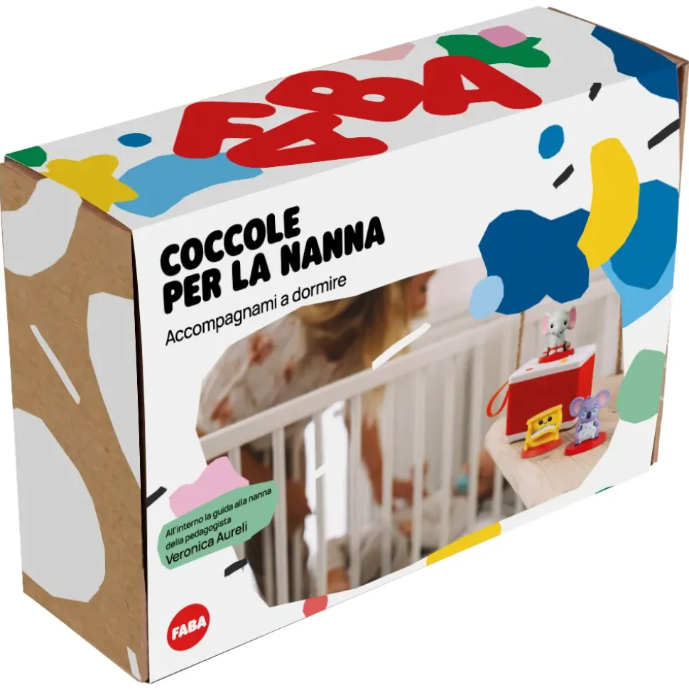 Kit Faba Coccole Della Buona Notte Racconta Storie Faba + 3 Personaggi E La Guida Che Sonno! Eta 0-3