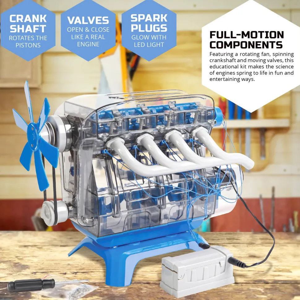 Kit Modellino Di Motore Giocattolo