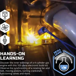 Kit Modellino Di Motore Giocattolo