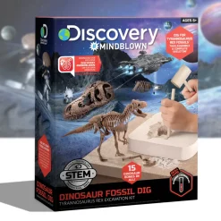 Kit Paleontologo Con Scheletro T-Rex 3D