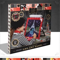 Lavagnetta 3 In 1 Con Led, Gessetti E Pennarelli