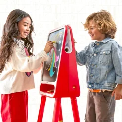 Lavagnetta Con Cavalletto Sketch & Glow 3-In-1 Art Studio