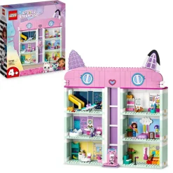 Lego 10788 La Casa Delle Bambole Di Gabby, Casa Giocattolo A 4 Piani E 8 Stanze Con I Personaggi Di Gabby, Regalo Bambini 4+