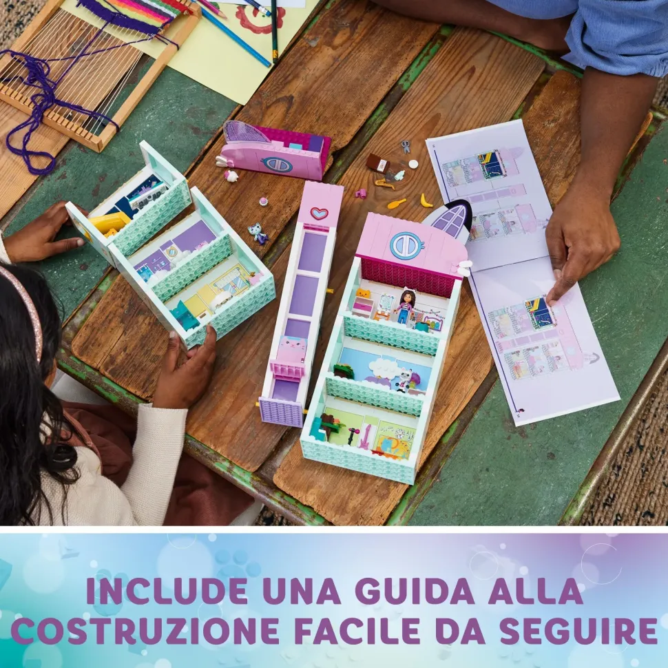 Lego 10788 La Casa Delle Bambole Di Gabby, Casa Giocattolo A 4 Piani E 8 Stanze Con I Personaggi Di Gabby, Regalo Bambini 4+